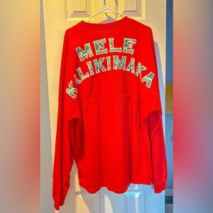 Aulani a Disney Resort & Spa “Mele Kalikimaka” Spirit Jersey Size XXL